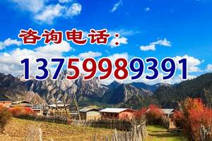 西安到甘南拉卜愣寺扎尕那黄河九曲第一湾若尔盖花湖动车4日游